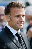 President Macron At The Tulle Massacre Commemorations - France