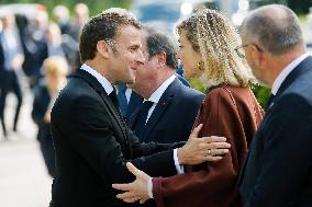 President Macron At The Tulle Massacre Commemorations - France
