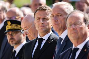 President Macron At The Tulle Massacre Commemorations - France