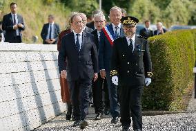 President Macron At The Tulle Massacre Commemorations - France