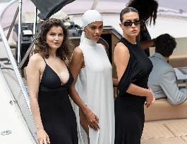 Laetitia Casta, Tina Kunakey, Adele Exarchopoulos At Jacquemus 'La Casa' Cruise Collection Show - Capri