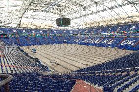 Media Preview Of Veltins Arena In Gelsenkirchen Before The UEFA Euro 2024