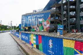 Media Preview Of Veltins Arena In Gelsenkirchen Before The UEFA Euro 2024