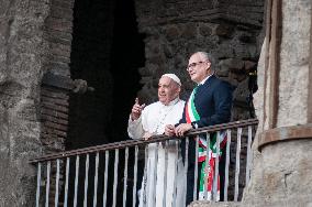 Pope Francis Visits Rome