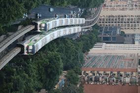 Rail Train in Chongqing
