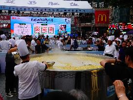Dragon Boat Festival Food Carnival in Yichang