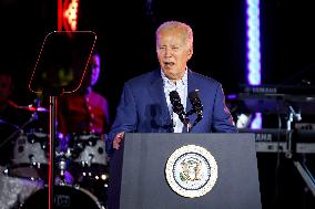 President Biden Speaks At A Juneteenth Concert - DC