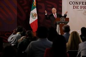 Andres Manuel Lopez Obrador News Conference