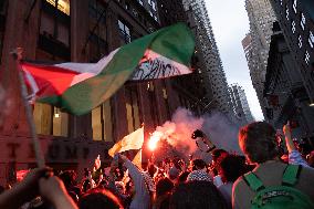 Pro-Palestine Protest Wall Street Nova Exhibition NYC 6.10.2024