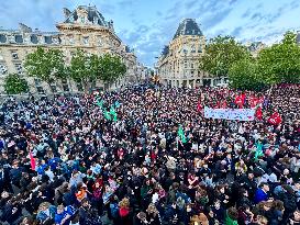 Protest Against The Victory Of French Far-right Party Rassemblement National (RN) In The European Elections