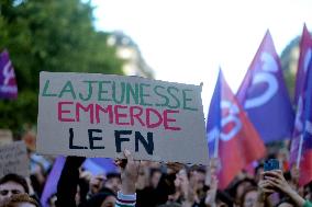 Rally Against The Far Right - Paris