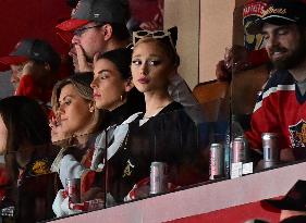 Ariana Grande At Stanley Cup Finals - Florida