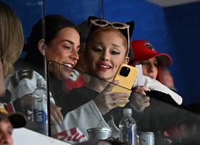 Ariana Grande At Stanley Cup Finals - Florida