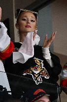 Ariana Grande At Stanley Cup Finals - Florida