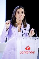 Queen Letizia Santander Bank Social projects