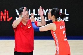 (SP)CHINA-HONG KONG-VOLLEYBALL-WOMEN'S NATIONS LEAGUE 2024-BULGARIA VS CHINA (CN)