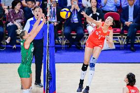 (SP)CHINA-HONG KONG-VOLLEYBALL-WOMEN'S NATIONS LEAGUE 2024-BULGARIA VS CHINA (CN)