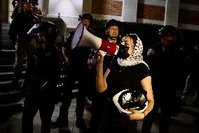 U.S.-LOS ANGELES-UCLA-PRO-PALESTINIAN PROTEST
