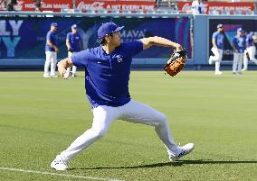 Baseball: Rangers vs. Dodgers