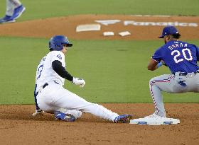 Baseball: Rangers vs. Dodgers