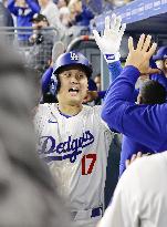 Baseball: Rangers vs. Dodgers