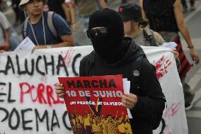 Annual Demonstration Of Students Massacre Known As ‘Halconazo’