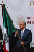 Flagging Of The Mexican Team Heading To The Paris Olympic Games