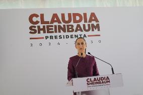 Mexico’s Elected President Claudia Sheinbaum Pardo Briefing