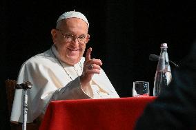 Pope Francis At Priests' Meeting - Rome