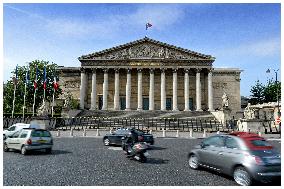 Illustration Of The National Assembly - Paris