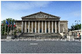 Illustration Of The National Assembly - Paris