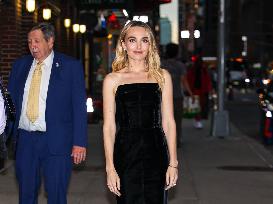 Chloe Fineman At The Late Show - NYC