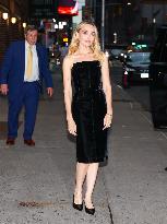 Chloe Fineman At The Late Show - NYC