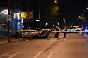 Unknown Female Found Fatally Shot At Scene Of Traffic Crash In Chicago Illinois