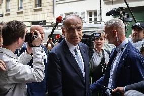 Meeting of Les Republicains at the Musee Social in Paris FA