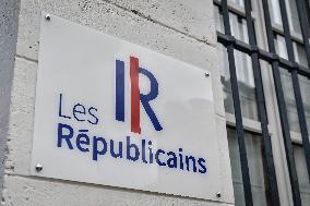 Les Republicains LR political party’s headquarters in Paris FA
