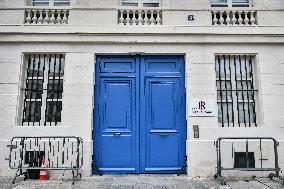 Les Republicains LR political party’s headquarters in Paris FA