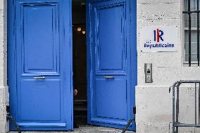 Les Republicains LR political party’s headquarters in Paris FA