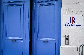 Les Republicains LR political party’s headquarters in Paris FA