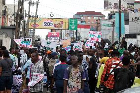 Democracy Day Protest In Lagos, Nigeria