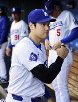 Baseball: Rangers vs. Dodgers