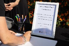 Public Tribute To Annie And Ben Vautier - Nice