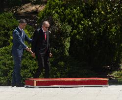 President Sanchez Meets President Erdogan - Madrid
