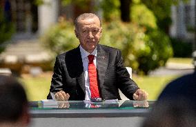 President Sanchez Meets President Erdogan - Madrid
