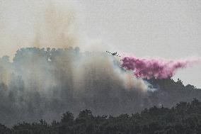 ISRAEL-UPPER GALILEE-LEBANON-ROCKET ATTACKS-FIRES