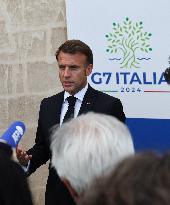 ITALY-FASANO-G7 SUMMIT