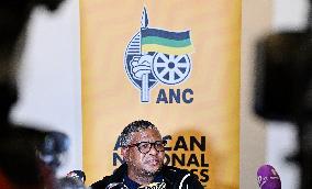 SOUTH AFRICA-CAPE TOWN-ANC-BRIEFING