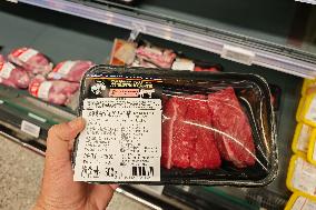 Australian Beef Sold in Shanghai's Supermarkets