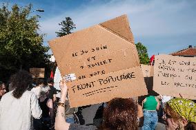 United Demonstration Against The RN - Montauban