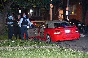 52-Year-Old Male Victim Shot In Parked Vehicle In Chicago Illinois